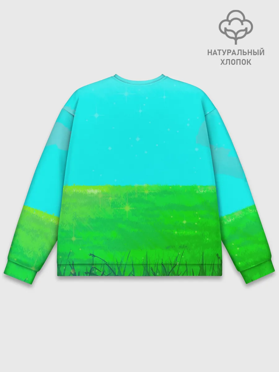 Мужской свитшот базовый / Волчица и пряности