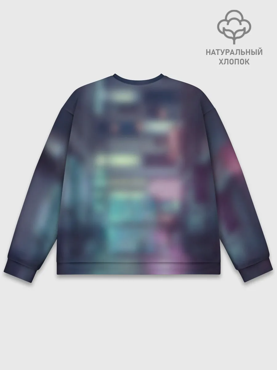 Мужской свитшот базовый / Jackie Welles Cyberpunk