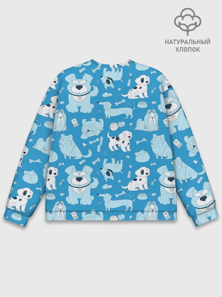 Мужской свитшот базовый / Собачки