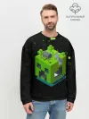Мужской свитшот базовый / Minecraft