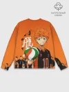 Мужской свитшот базовый / Волебольная команда из аниме HAIKYUU!!