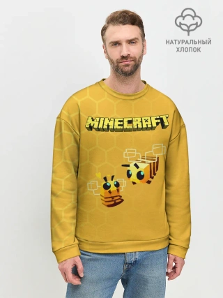 Мужской свитшот базовый / Minecraft