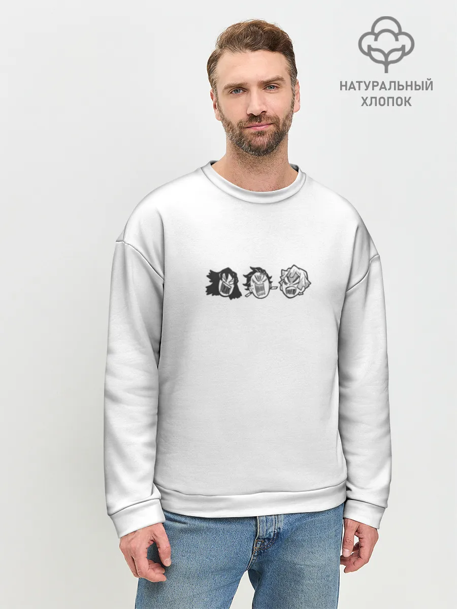 Мужской свитшот базовый / герои аниме