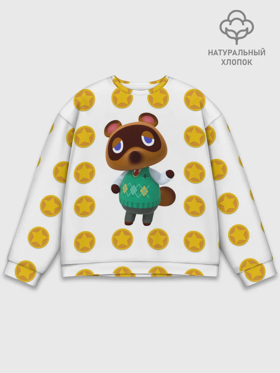 Мужской свитшот базовый / Animal crossing - Nook