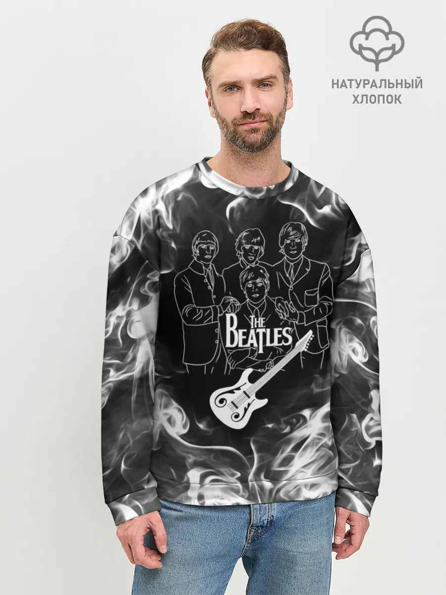Мужской свитшот базовый / The Beatles