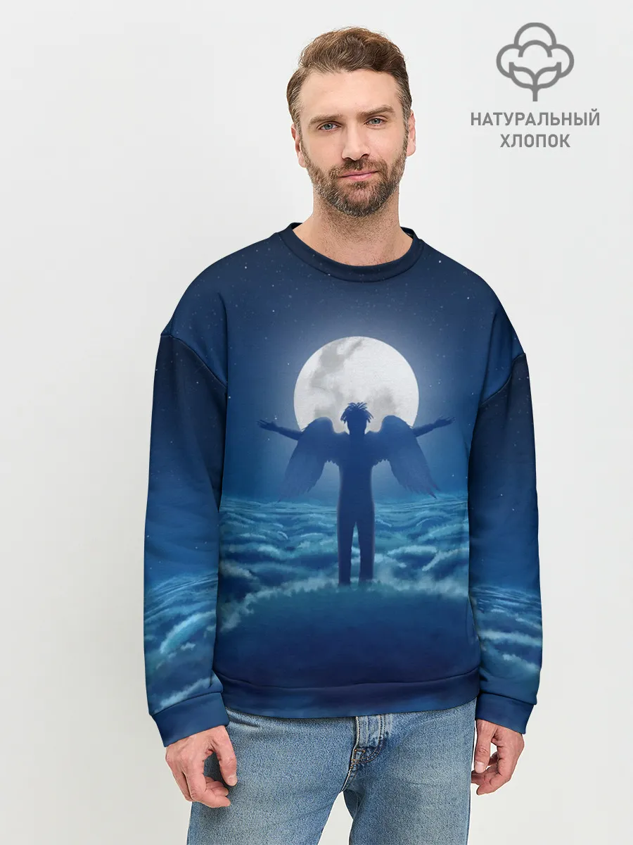 Мужской свитшот базовый / Ангел