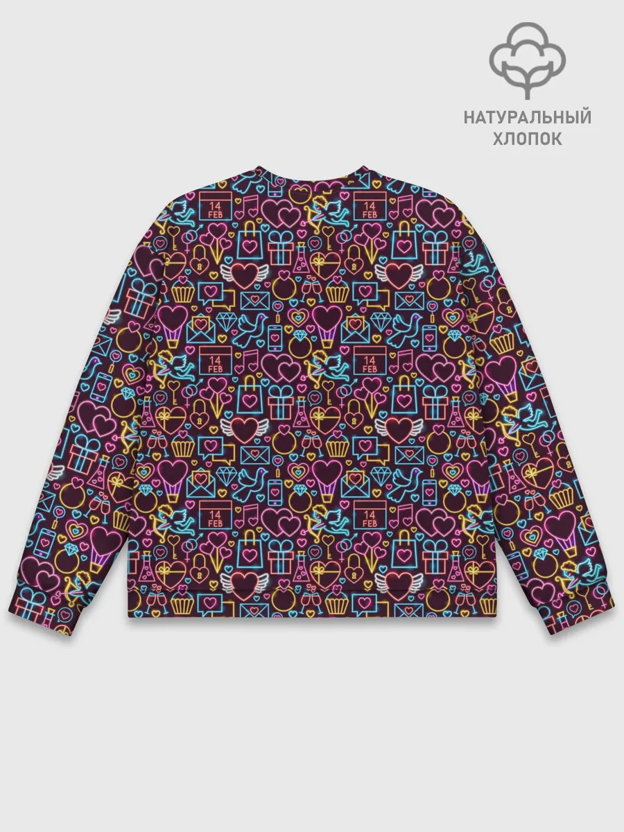 Мужской свитшот базовый / 14 февраля