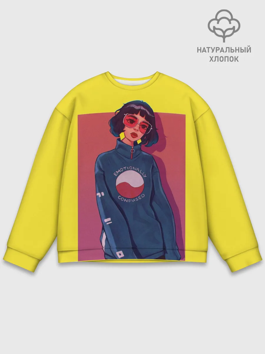 Мужской свитшот базовый / K-pop