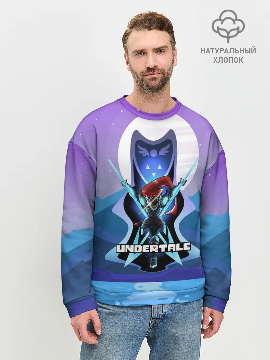 Мужской свитшот базовый / Undertale