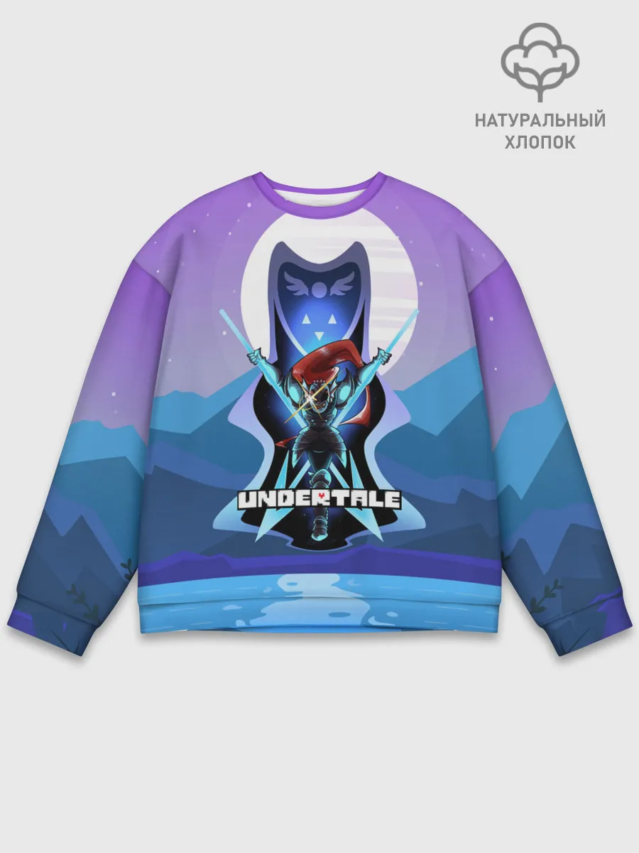 Мужской свитшот базовый / Undertale
