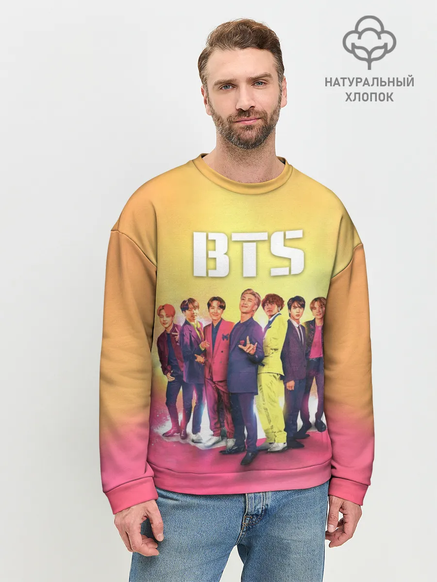 Мужской свитшот базовый / BTS