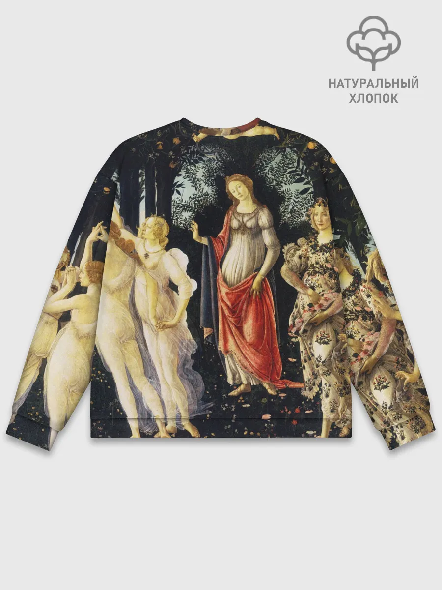 Мужской свитшот базовый / весна боттичелли