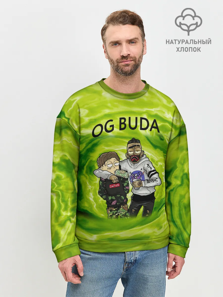 Мужской свитшот базовый / Репер - OG Buda