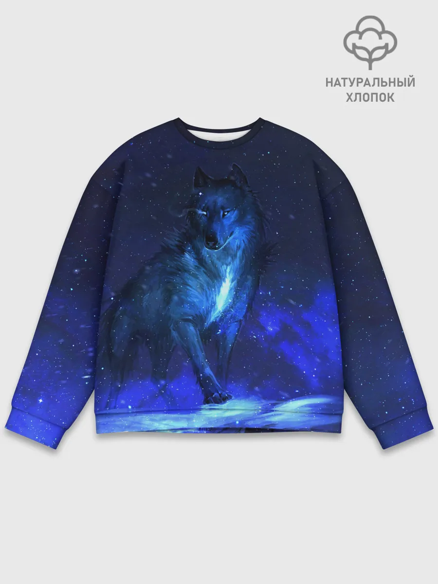 Мужской свитшот базовый / Dark Wolf