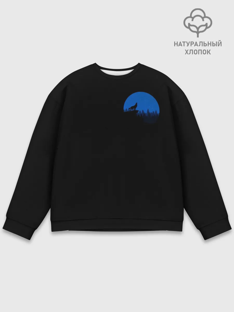 Мужской свитшот базовый / Луна