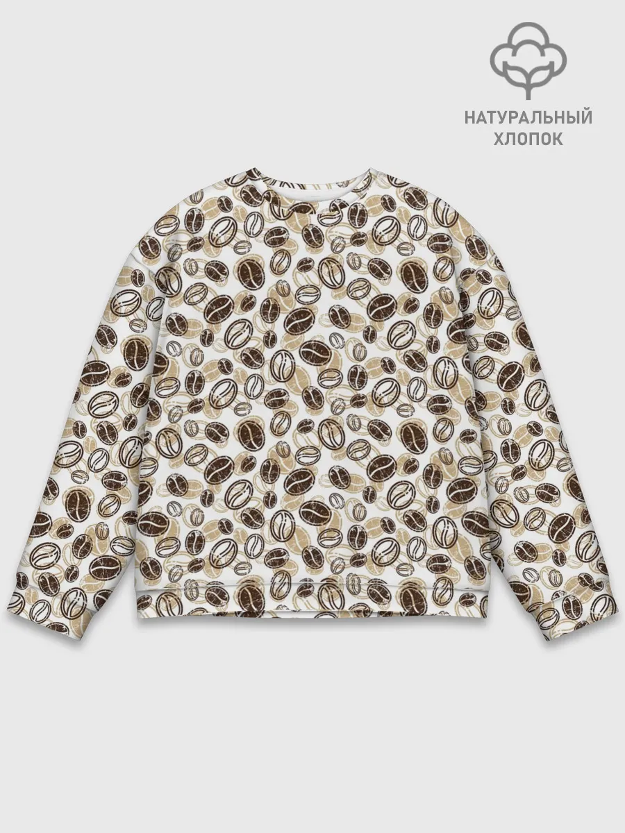 Мужской свитшот базовый / Кофе