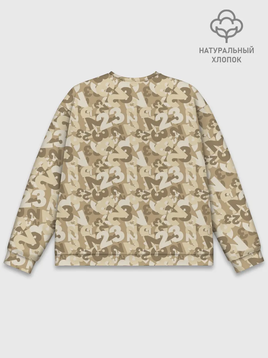 Мужской свитшот базовый / 23 февраля