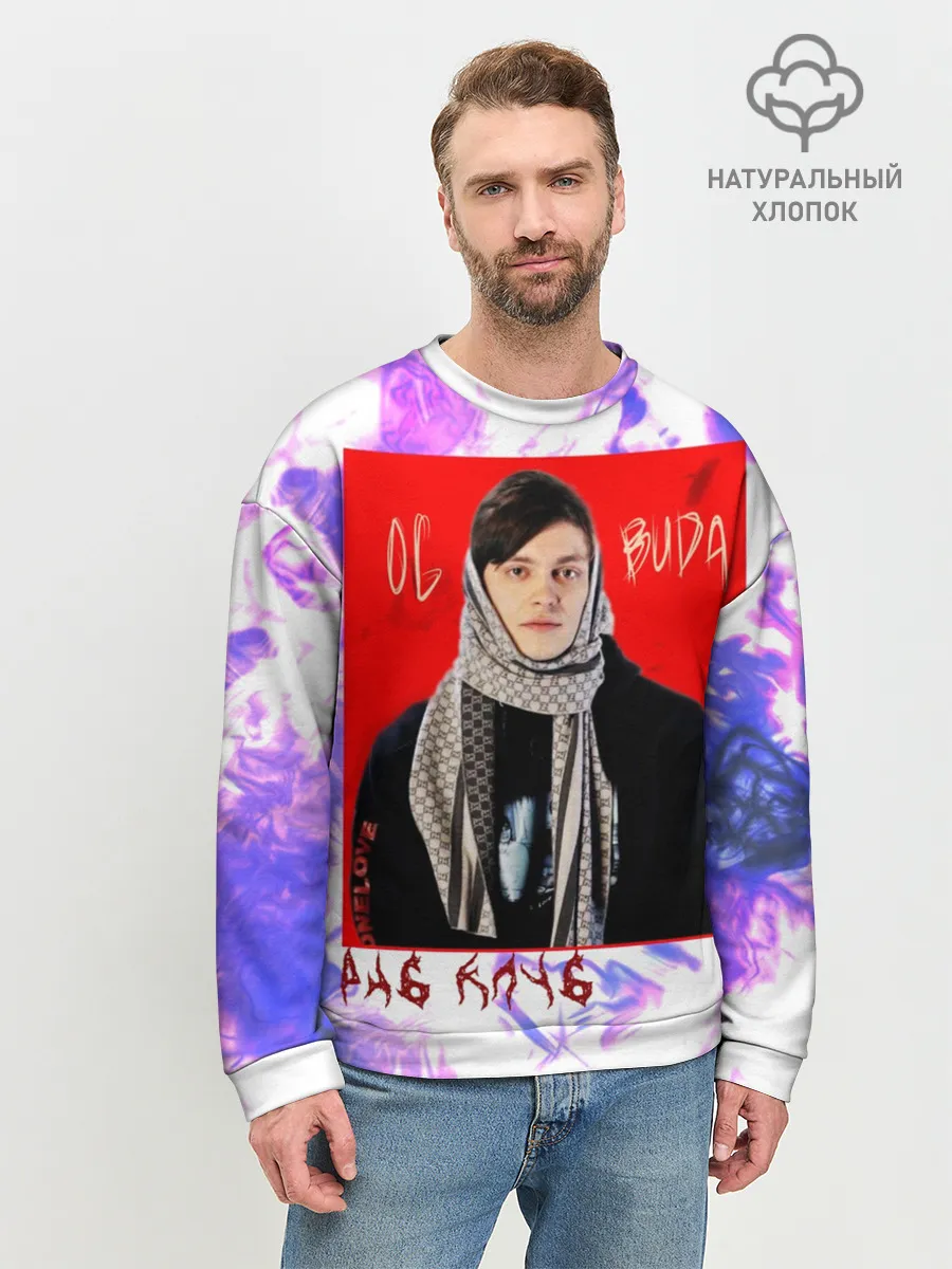 Мужской свитшот базовый / OG Buda на блоке