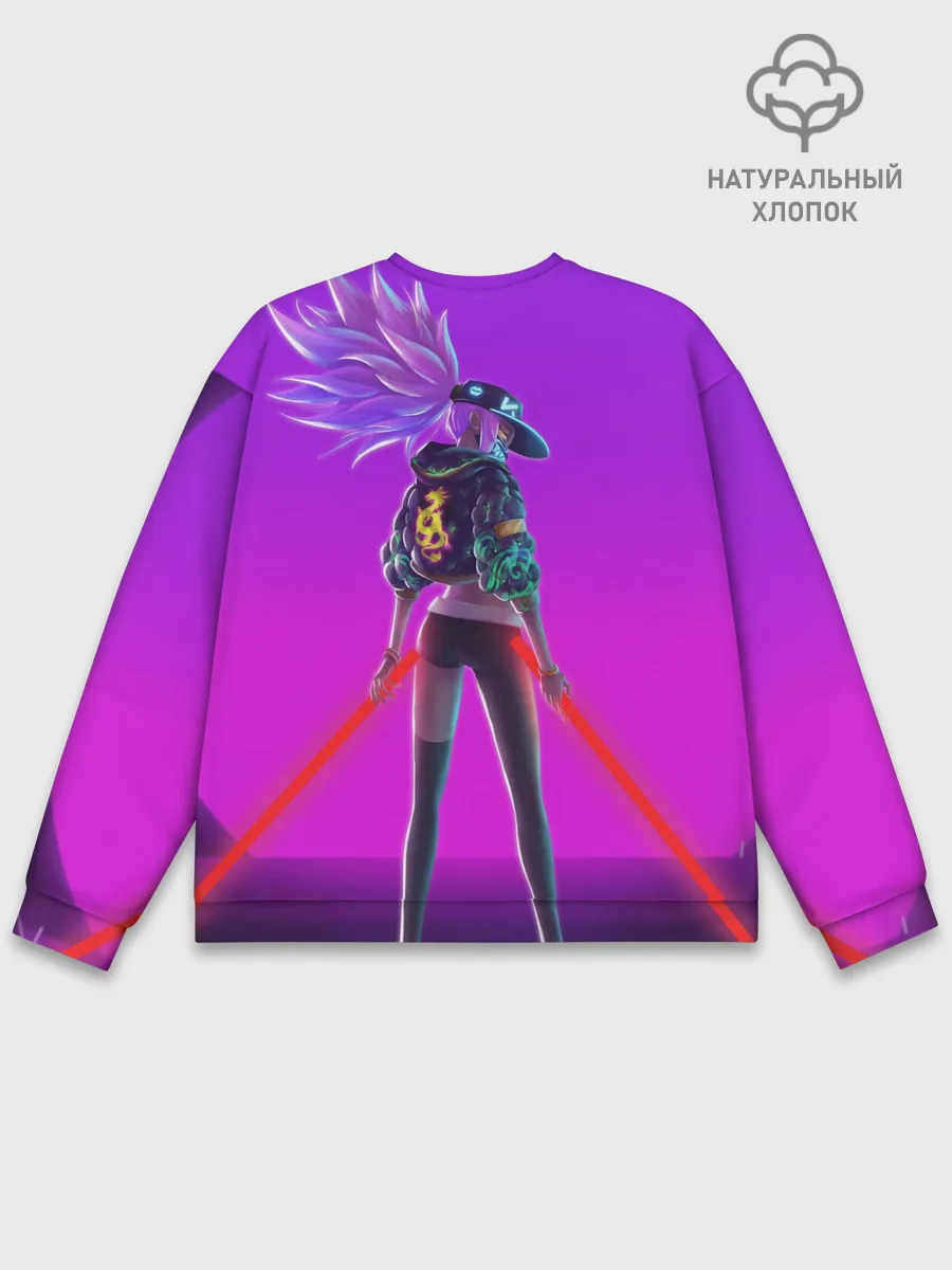 Мужской свитшот базовый / KDA Akali