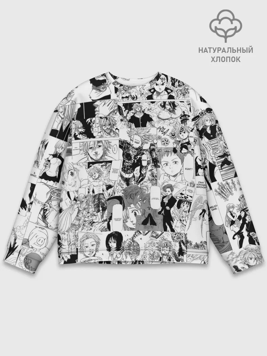 Мужской свитшот базовый / Семь смертных грехов