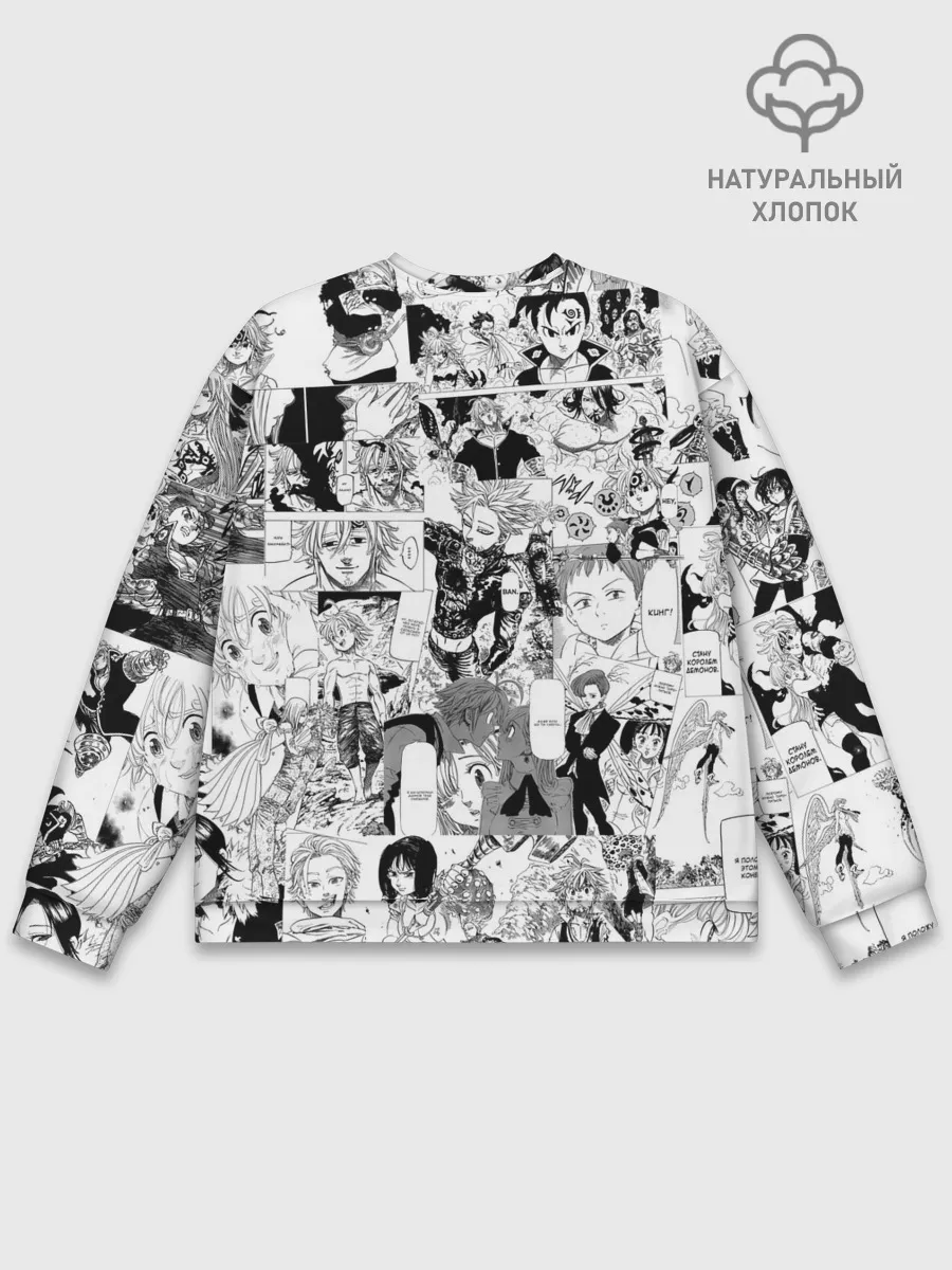 Мужской свитшот базовый / Семь смертных грехов