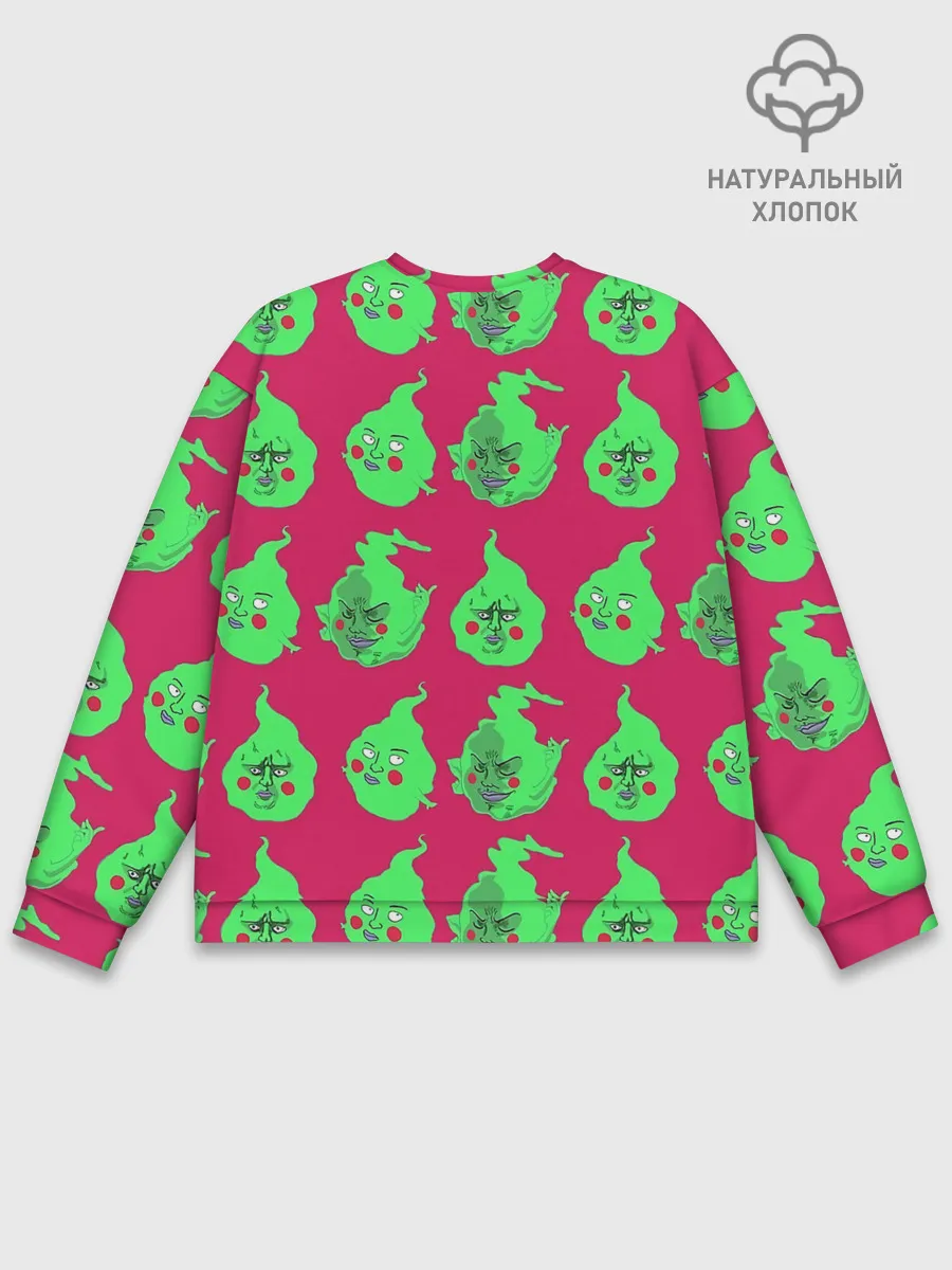 Мужской свитшот базовый / Моб Психо 100