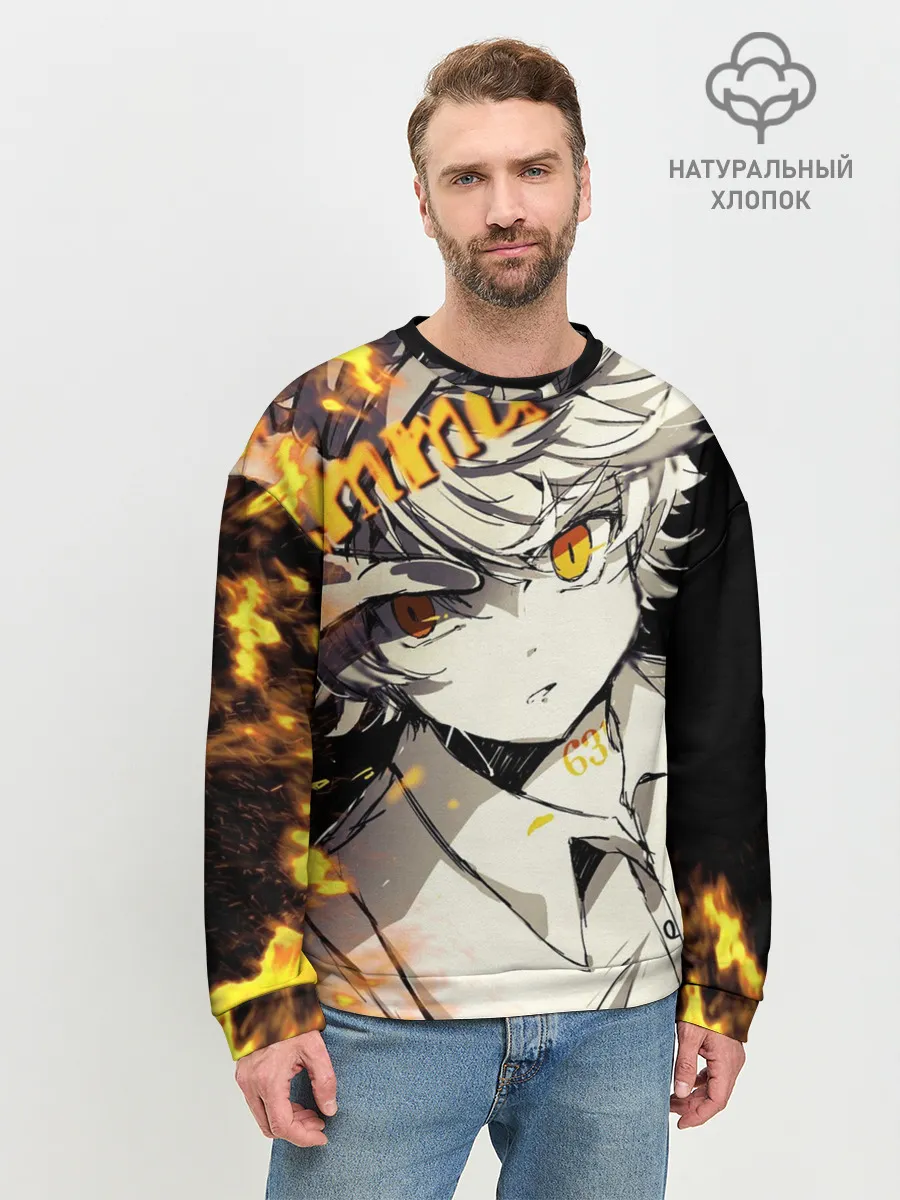 Мужской свитшот базовый / Обещанный неверленд Emma