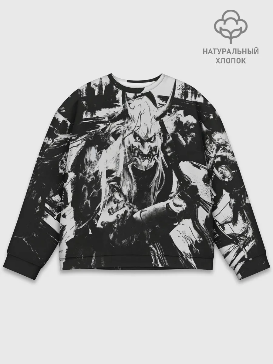 Мужской свитшот базовый / Samurai | Ghost of Tsushima