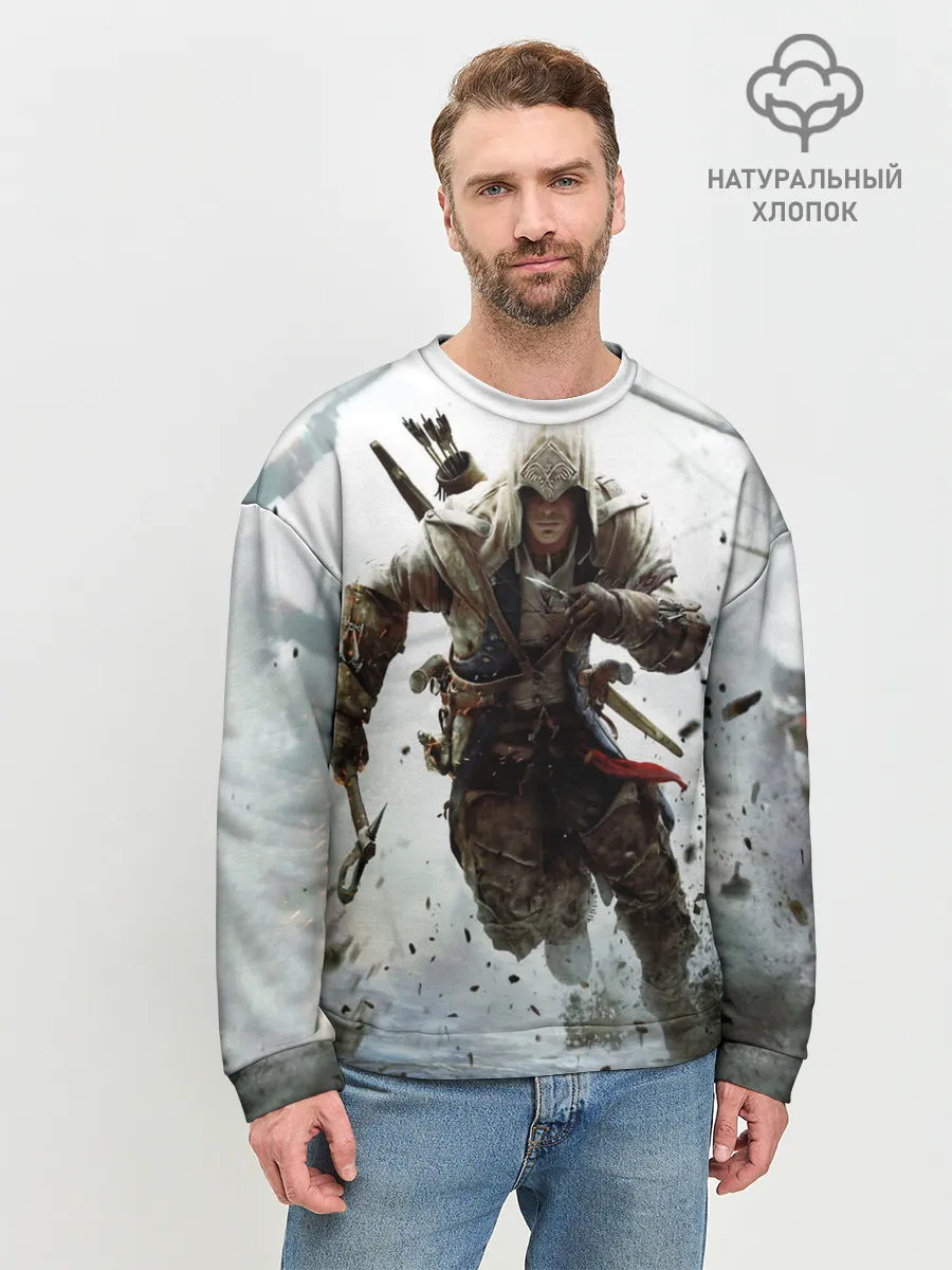 Мужской свитшот базовый / Assassin’s Creed 3