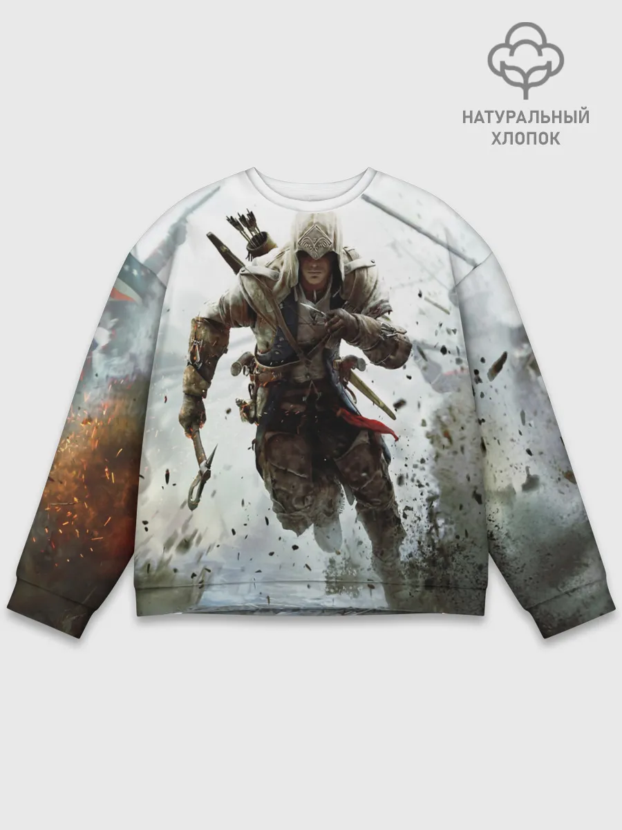 Мужской свитшот базовый / Assassin’s Creed 3