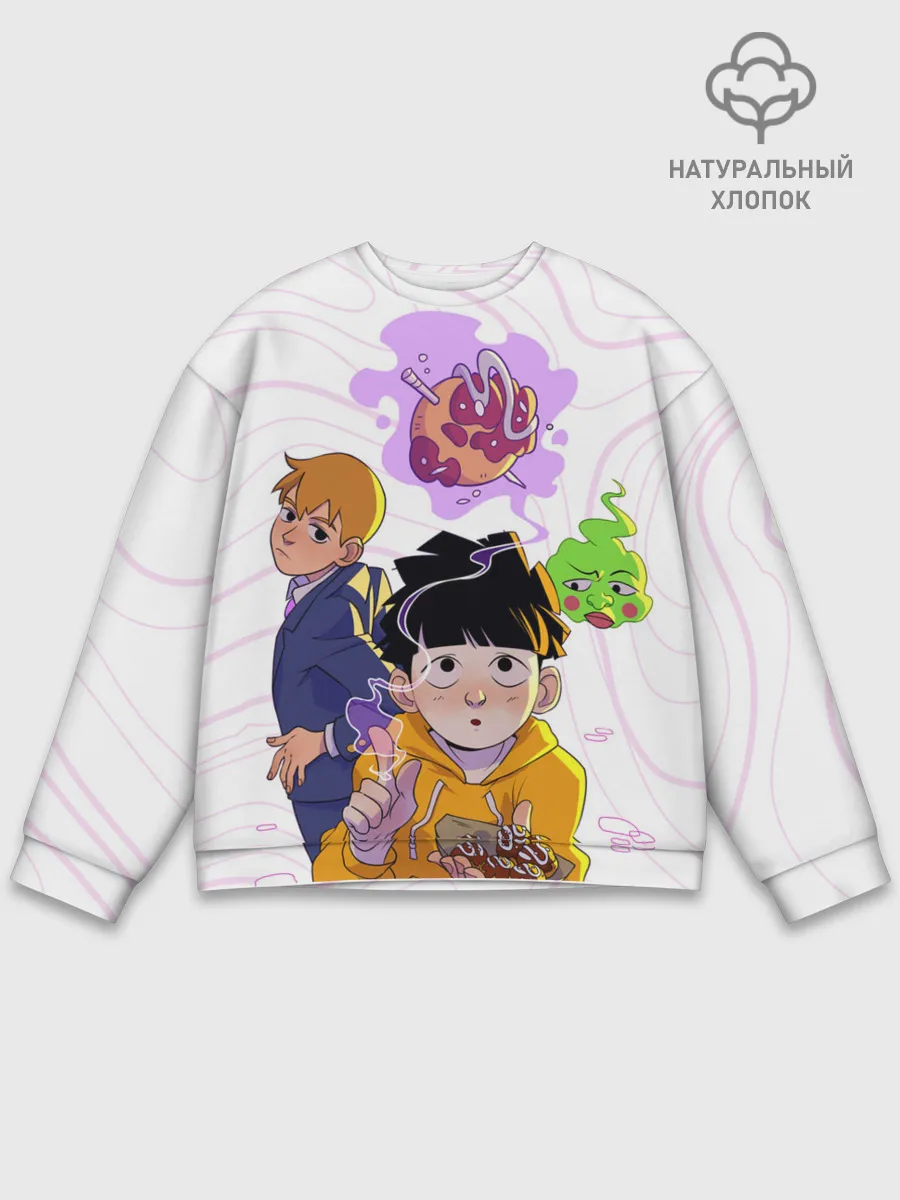 Мужской свитшот базовый / Моб Психо 100