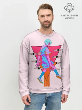 Мужской свитшот базовый / Евангилион