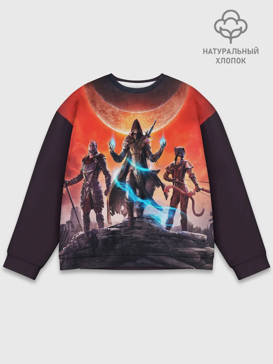 Мужской свитшот базовый / THE ELDER SCROLLS