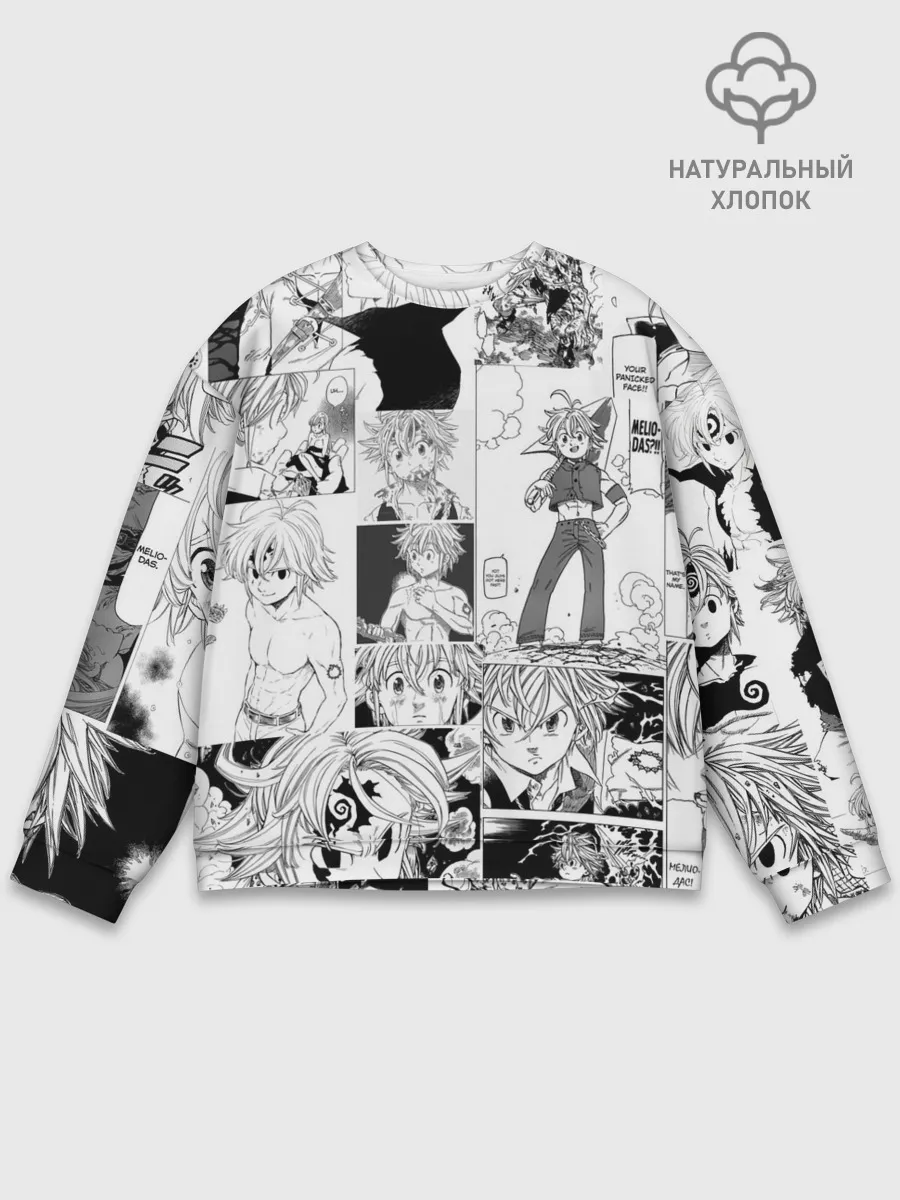 Мужской свитшот базовый / Мелиодас