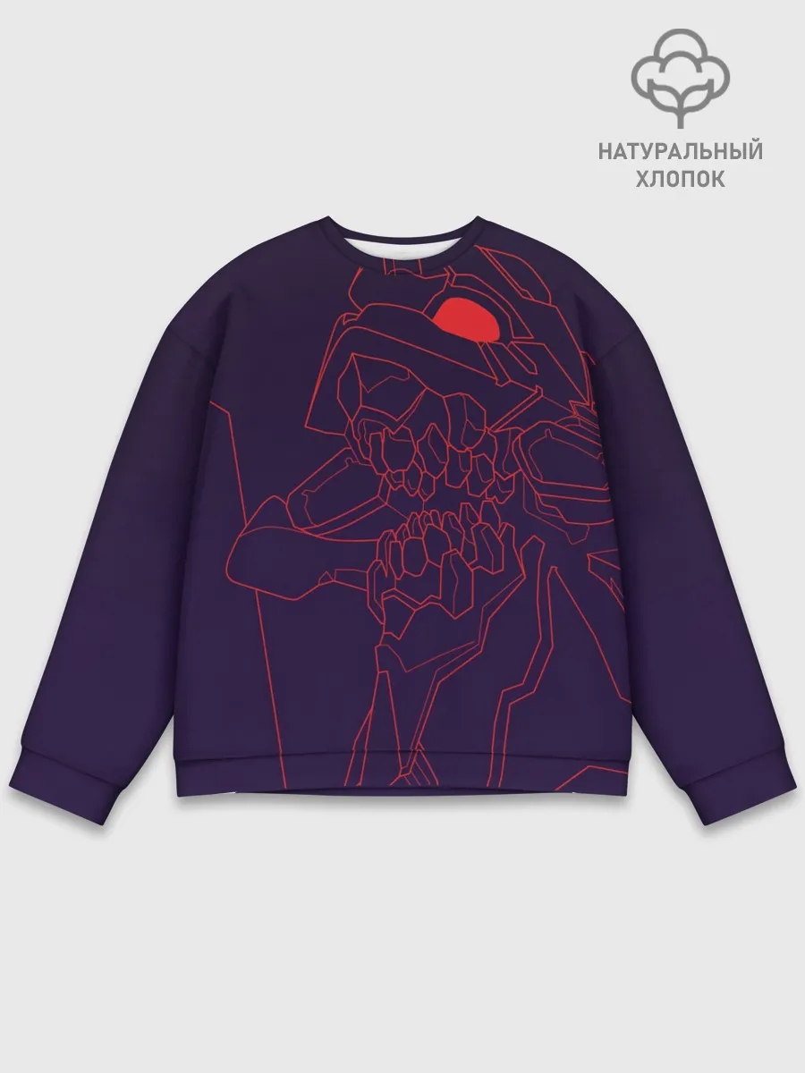 Мужской свитшот базовый / Евангилион