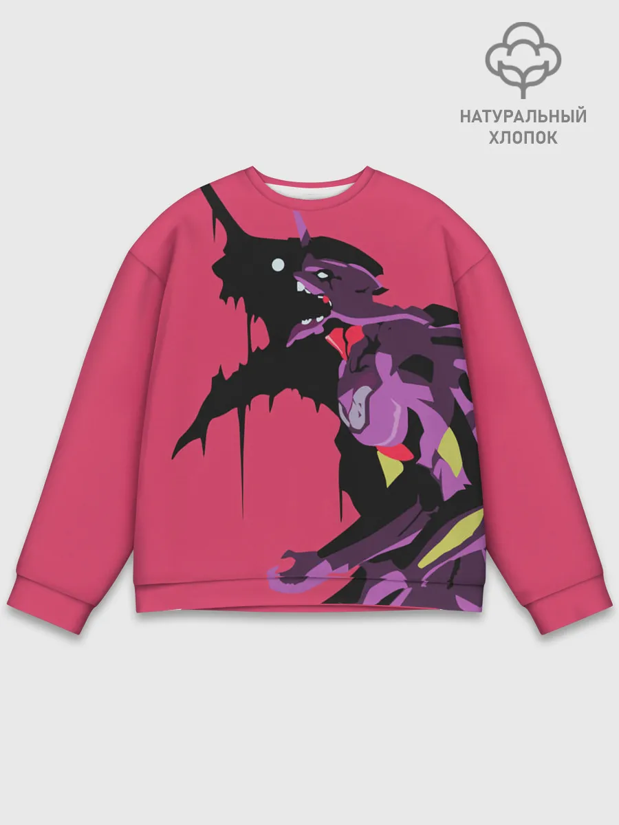 Мужской свитшот базовый / Евангилион