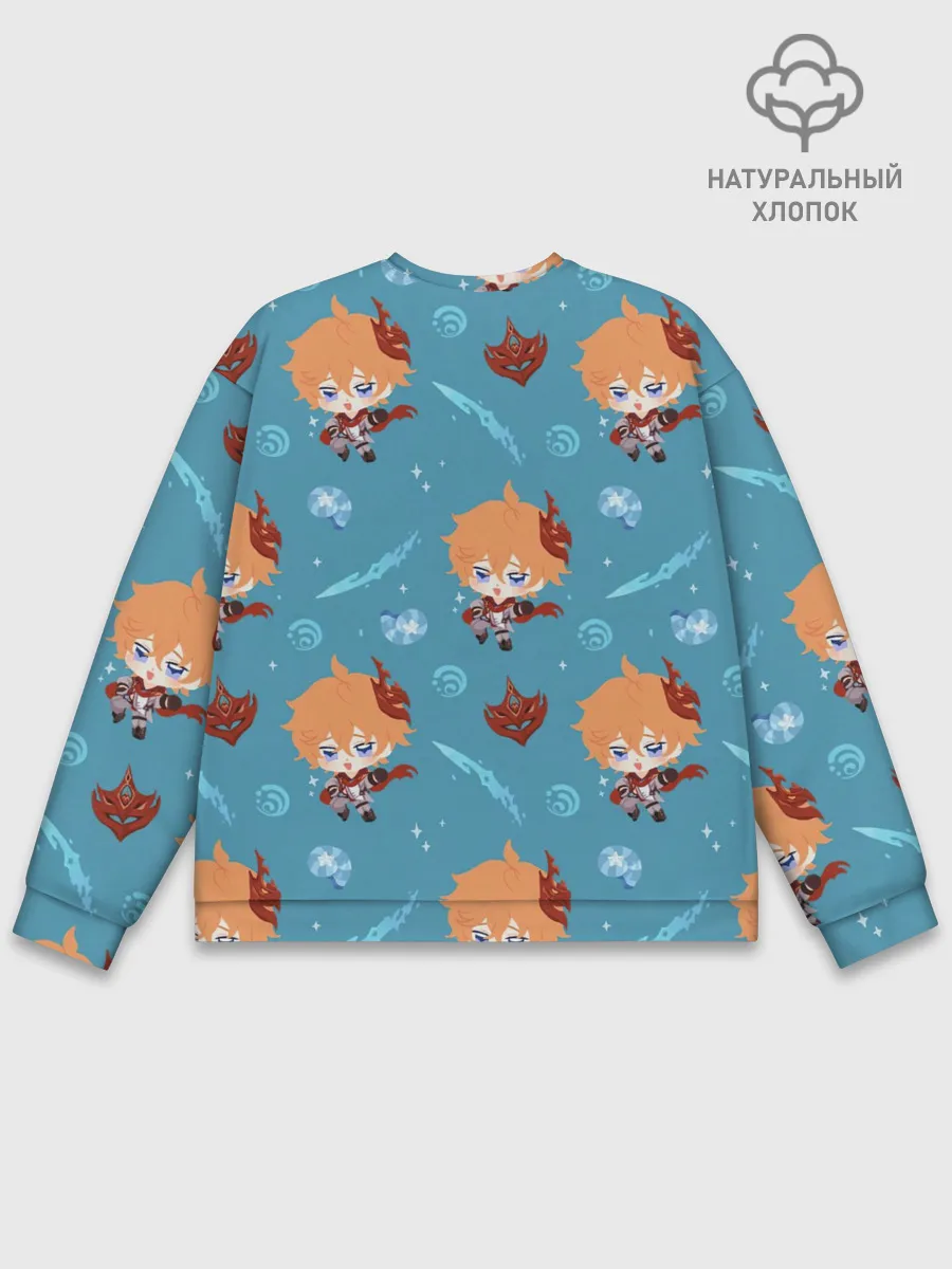 Мужской свитшот базовый / Чиби Чайльд