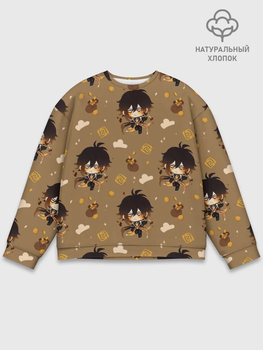 Мужской свитшот базовый / Чиби Чжун Ли