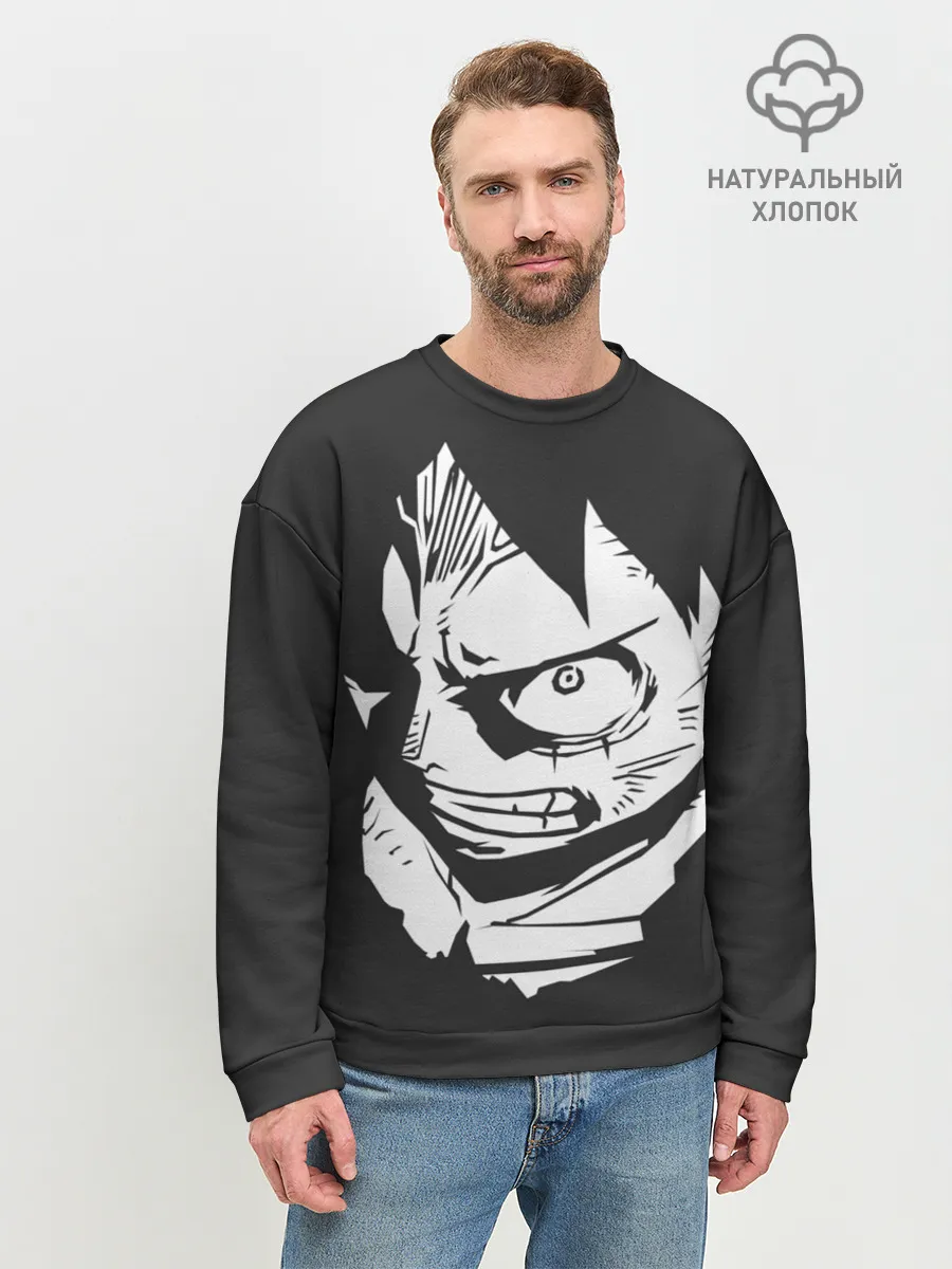 Мужской свитшот базовый / Злой One piece