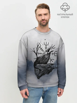 Мужской свитшот базовый / русь