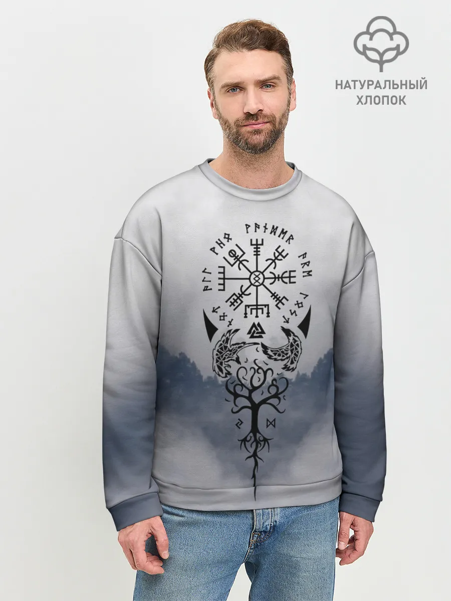 Мужской свитшот базовый / русь