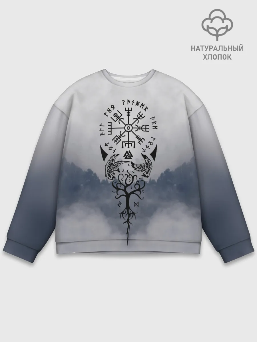 Мужской свитшот базовый / русь