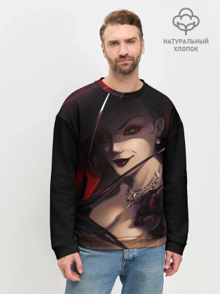 Мужской свитшот базовый / Resident Evil Village