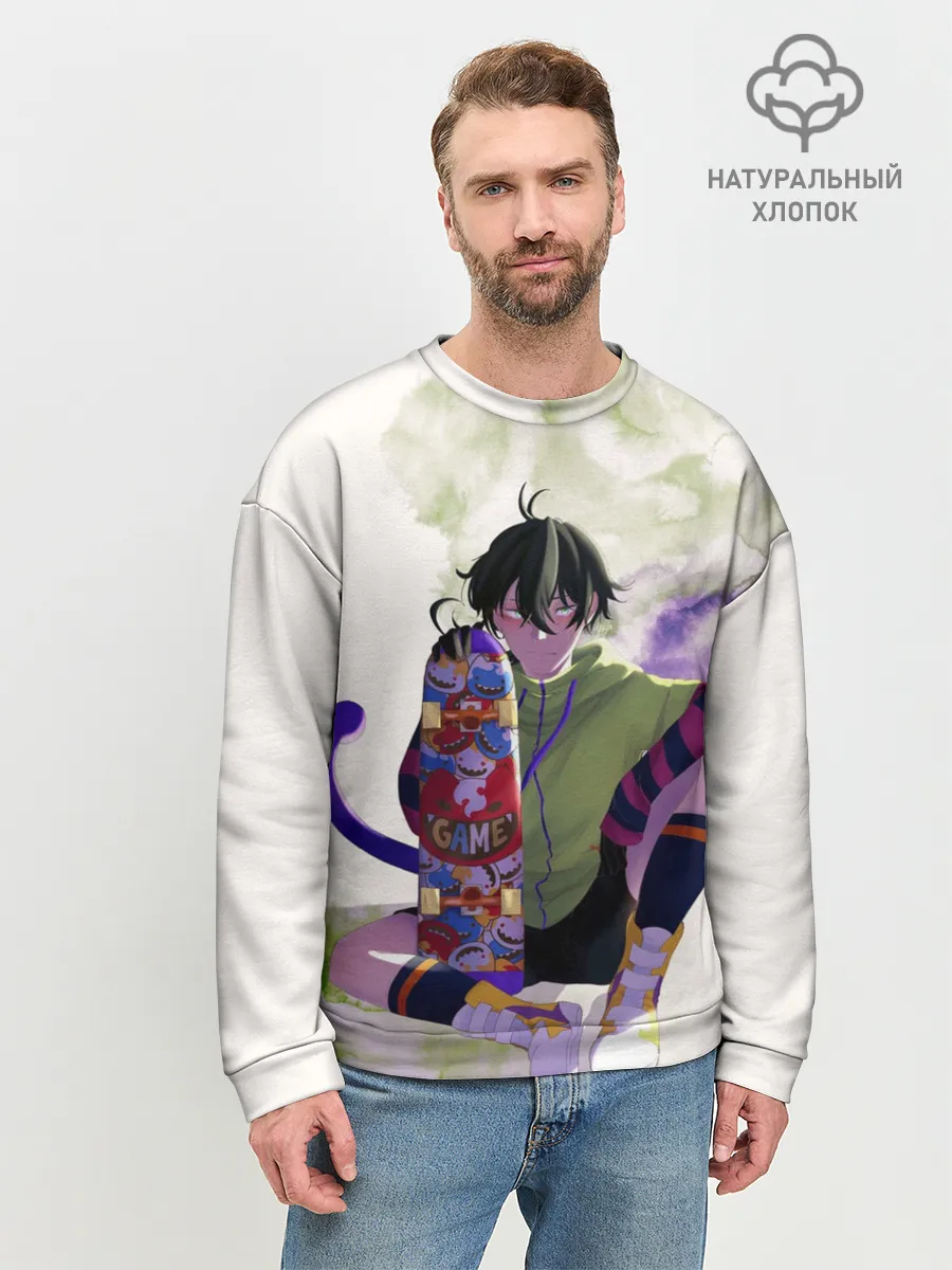 Мужской свитшот базовый / SK8 the Infinity