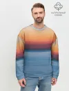Мужской свитшот базовый / Рассвет на берегу