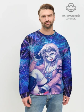 Мужской свитшот базовый / Danganronpa neon