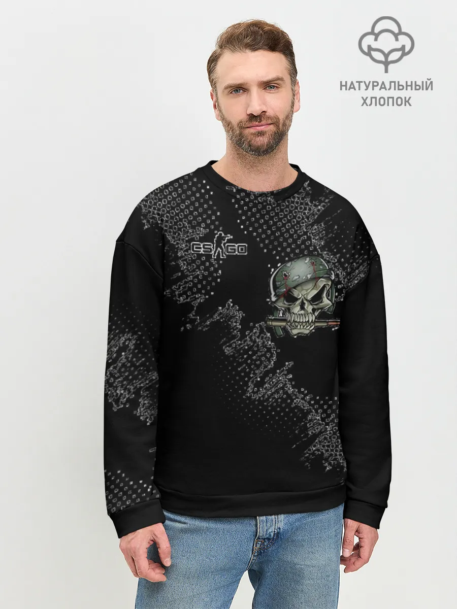 Мужской свитшот базовый / Counter Strike