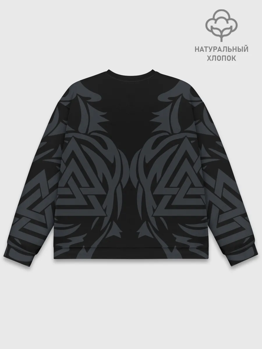 Мужской свитшот базовый / Волк Фенрир