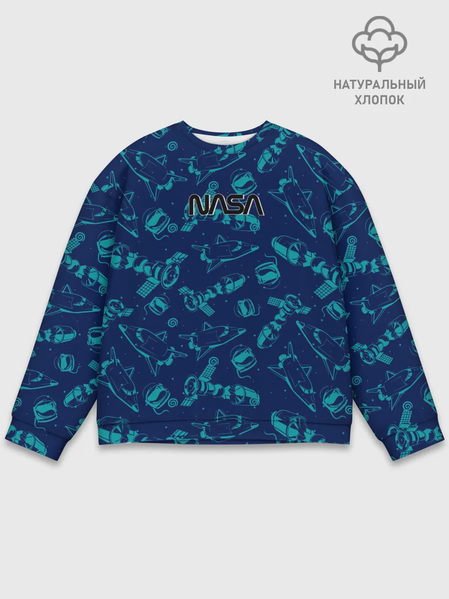 Мужской свитшот базовый / NASA