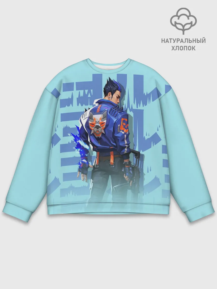 Мужской свитшот базовый / ВАЛОРАНТ